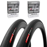 Комплект велосипедных покрышек Vittoria Twin Pack Rubino V G2.0 + камеры — фото 1