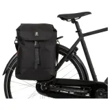 Сумка велосипедная на багажник AGU DWR Single Bike Bag Urban, Объём 17 л, цвет чёрный / Объём 17 л, цвет тёмно-синий — фото 2