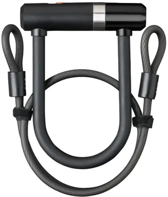 Замок велосипедный U-lock с тросом AXA Newton Mini Pro