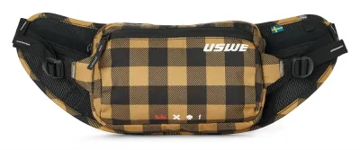 Поясная сумка USWE Waist 2, Объём 2 л, цвет коричнево-чёрный