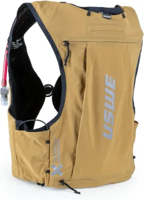 Рюкзак велосипедный с питьевой системой USWE Bike VST 8, Размер XL, объём 8 л, цвет коричневый