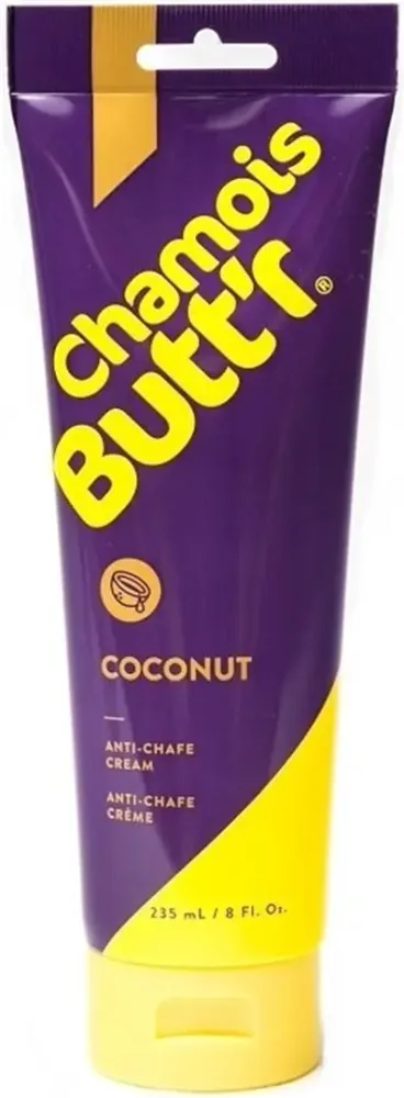 Крем от натираний Chamois Butt'r Coconut, Упаковка 10 шт. x 9 мл / Упаковка 235 мл