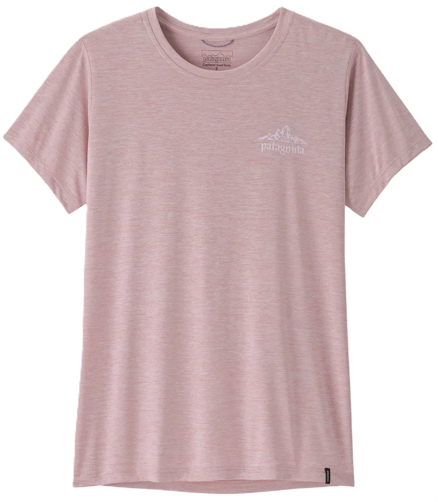 Футболка женская Patagonia Capilene Cool Daily Shirt - Cloud Crag
