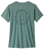 Футболка женская Patagonia Capilene Cool Daily Shirt - Spoke Stencil — фото 1