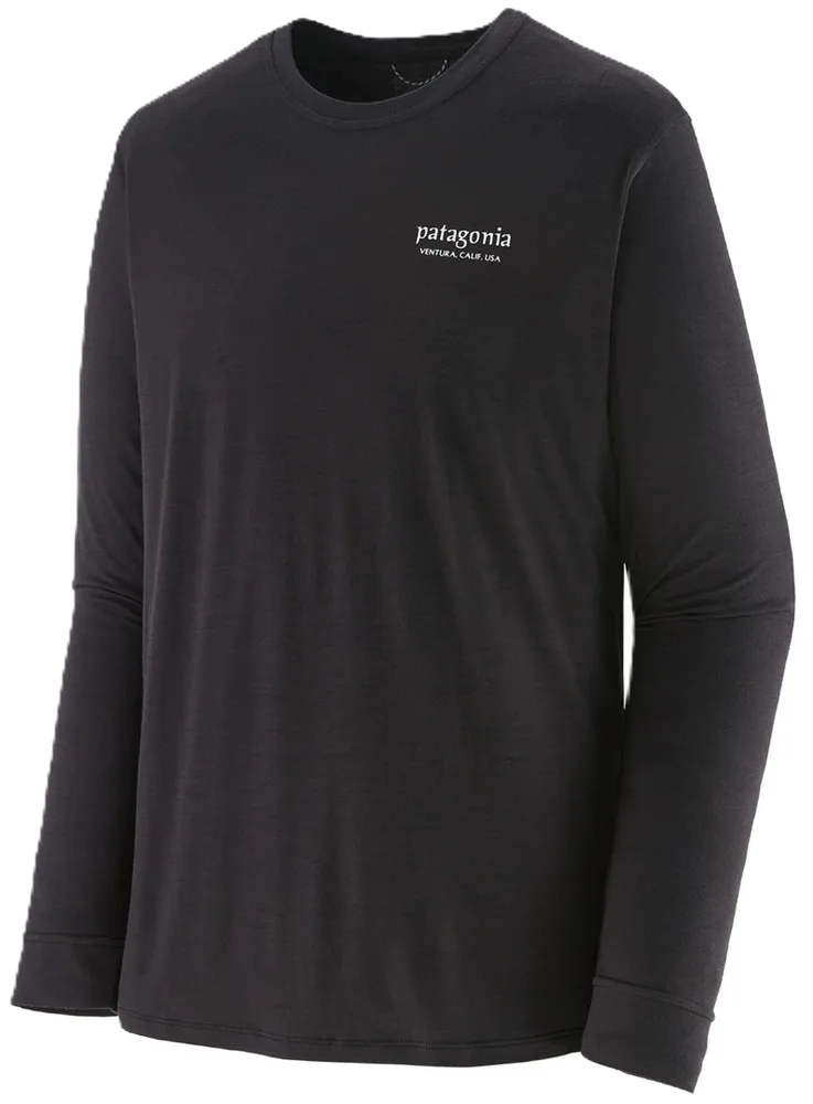 Футболка с длинным рукавом Patagonia Capilene Cool Merino Blend Graphic Shirt