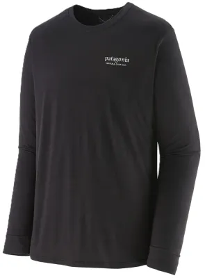 Футболка с длинным рукавом Patagonia Capilene Cool Merino Blend Graphic Shirt