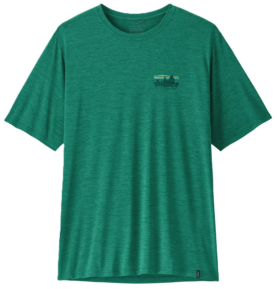 Футболка с коротким рукавом Patagonia Capilene Cool Daily Shirt - '73 Skyline