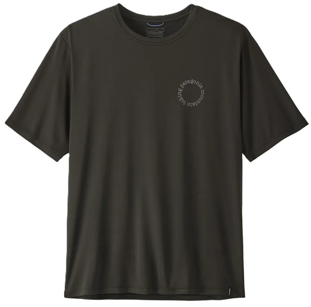 Футболка с коротким рукавом Patagonia Capilene Cool Daily Shirt - Spoke Stencil