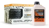 Комплект велосипедных покрышек с герметизирующей жидкостью Wolfpack Cross — фото 1