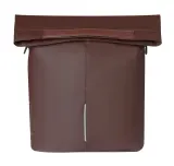 Сумка велосипедная на багажник Basil City Shopper + MIK, Объём 14 л, цвет коричневый / Объём 14 л, цвет синий / Объём 14 л, цвет зелёный — фото 2