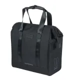 Сумка велосипедная на багажник Basil City Grand Shopper + MIK, Объём 23 л, цвет чёрный / Объём 23 л, цвет бело-чёрный / Объём 23 л, цвет графитовый — фото 2