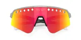 Очки велосипедные Oakley Sutro Lite Sweep Mathieu Van Der Poel PRIZM Ruby — фото 4