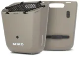 Велосумка SHAD Daily Bike Box, Объём 20 л, цвет бежевый / Объём 20 л, цвет зелёный / Объём 20 л, цвет серый — фото 1