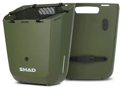 Велосумка SHAD Daily Bike Box, Объём 20 л, цвет зелёный