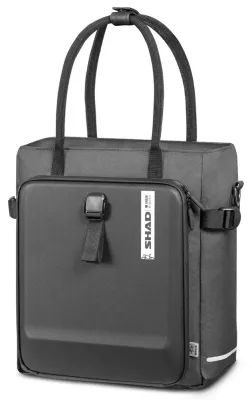 Сумка велосипедная на багажник SHAD Daily Tote Bag, Объём 16 л, цвет серый
