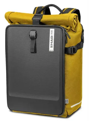 Велосумка SHAD Daily Pannier Backpack, Объём 22 л, цвет жёлтый