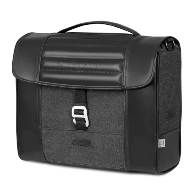 Сумка велосипедная на багажник SHAD Genuine Office Bag, Объём 16 л, цвет чёрный