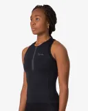 Джерси женское без рукавов Rapha Half Zip Tank — фото 4