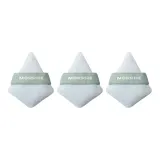 Morphe To The Point Mini Powder Puff Trio набор мини-пуховок для пудры, 3 шт — фото 1