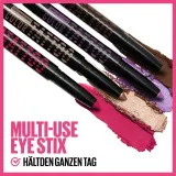 Maybelline Color Tattoo Карандаш для глаз стойкий, 24 часа, 1.4 г, оттенок 0 - I AM FEARLESS — фото 5