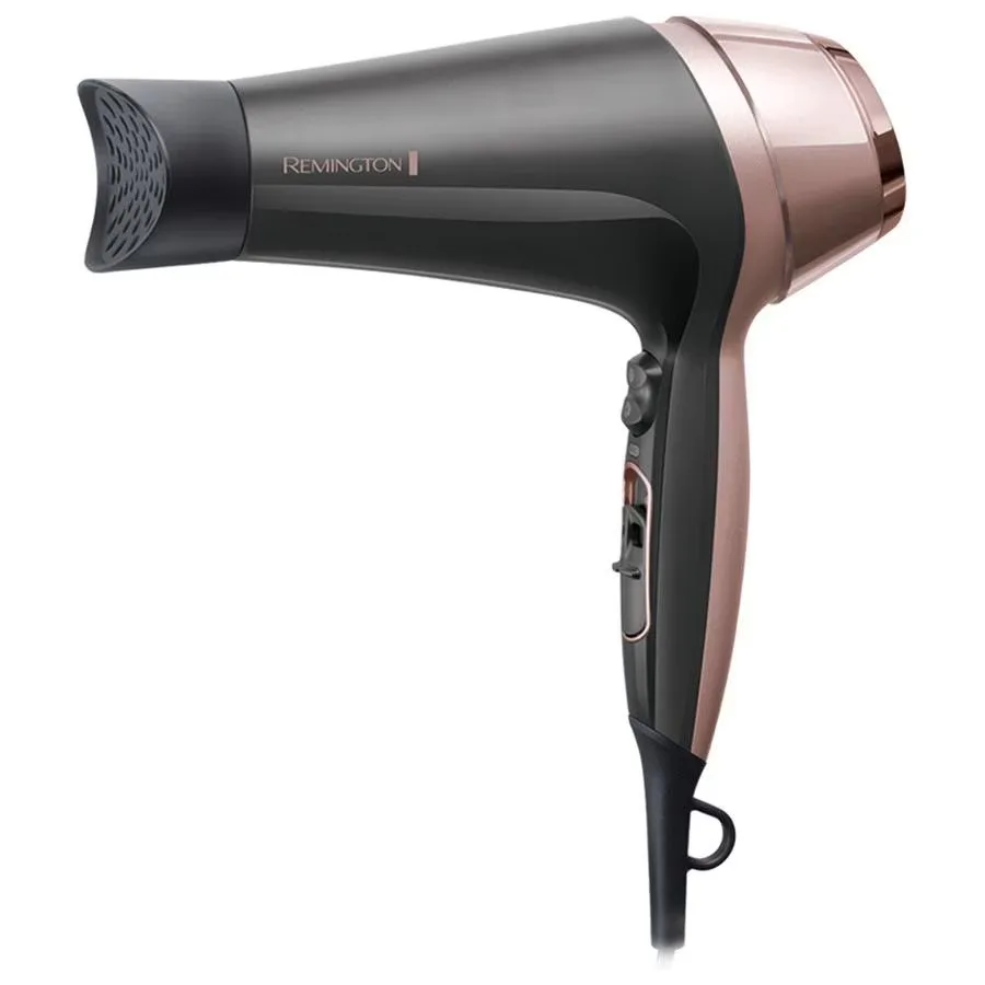 Remington Curl and Straight Confidence фен для волос 2200 Вт с диффузором, насадкой для локонов и круглой щёткой 45 мм, 1 шт