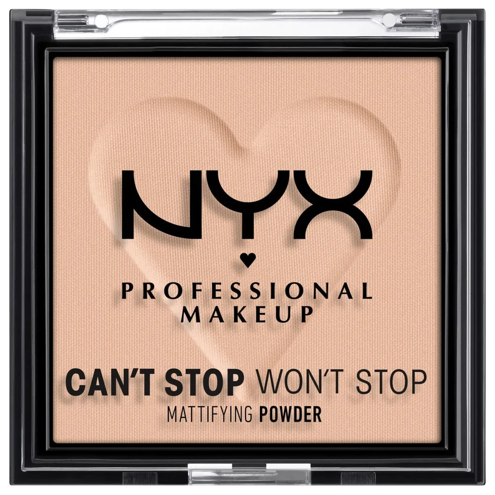 NYX Professional Makeup Can't Stop Won't Stop Пудра матирующая, оттенок 04 - MEDIUM