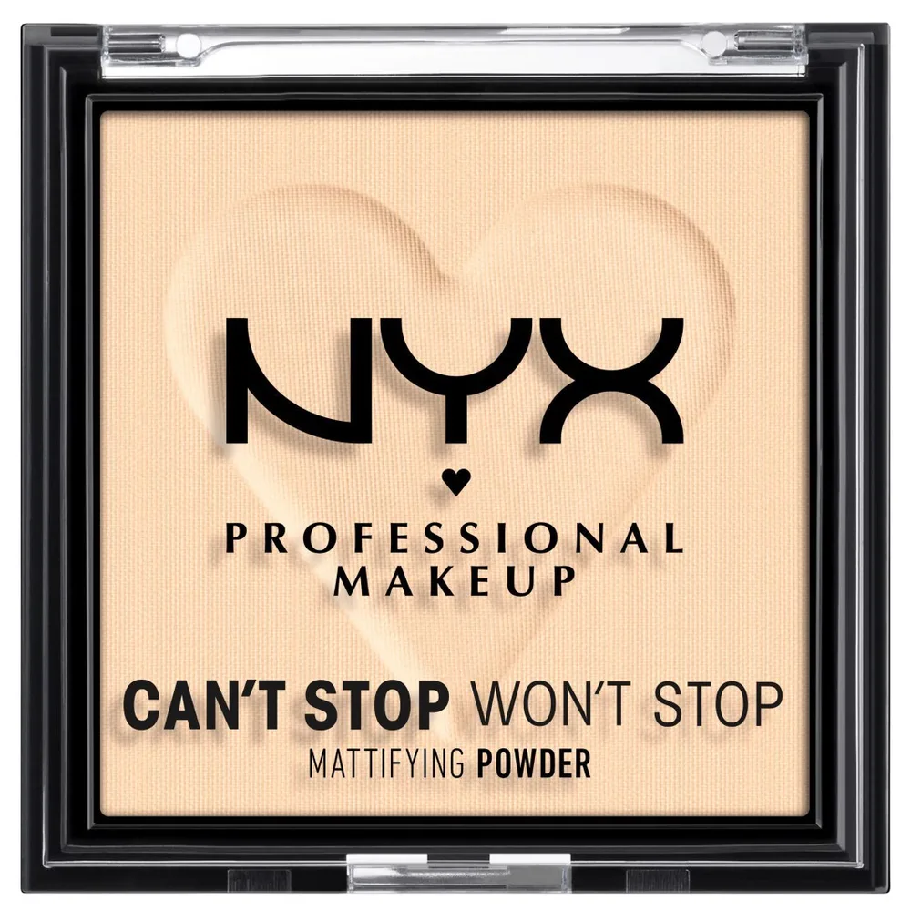 NYX Professional Makeup Can't Stop Won't Stop Пудра матирующая, оттенок 01 - FAIR - Travel Size