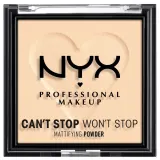 NYX Professional Makeup Can't Stop Won't Stop Пудра матирующая, оттенок 01 - FAIR - Travel Size — фото 1