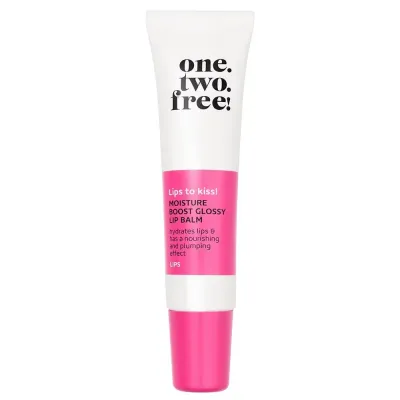 Бальзам для губ one.two.free! Moisture Boost Glossy Lip Balm