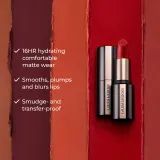 Laura Mercier Caviar Помада для губ матовая, сменный блок, оттенок 143 - 143 NUDE SATEEN — фото 3