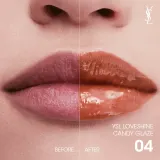 Yves Saint Laurent Loveshine Candy Glaze Блеск для губ в стике, оттенок 4 - Nude Pleasure — фото 3