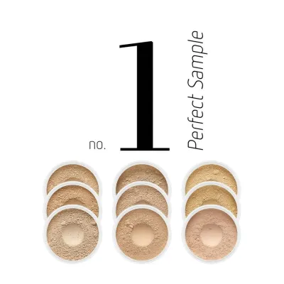Ecolore набор пробников тональных основ Perfect Sample, вариант 1