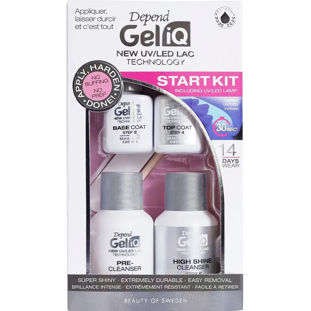 Набор лаков для ногтей Depend Starter Kit, 1 шт