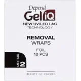 Depend Gel iQ Removal Wraps фольгированные полоски для снятия гель-лака, 1 шт — фото 1