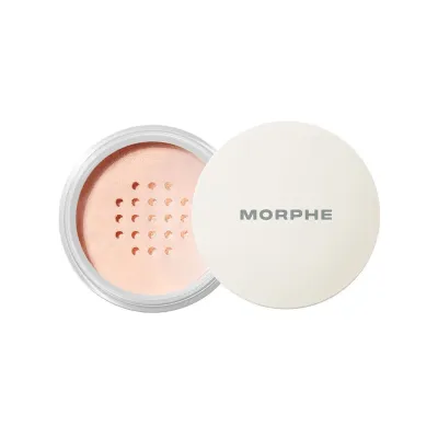 Morphe Jumbo Bake and Set Пудра фиксирующая рассыпчатая, эффект мягкого фокуса, 9 г, оттенок BRIGHTENING PEACH