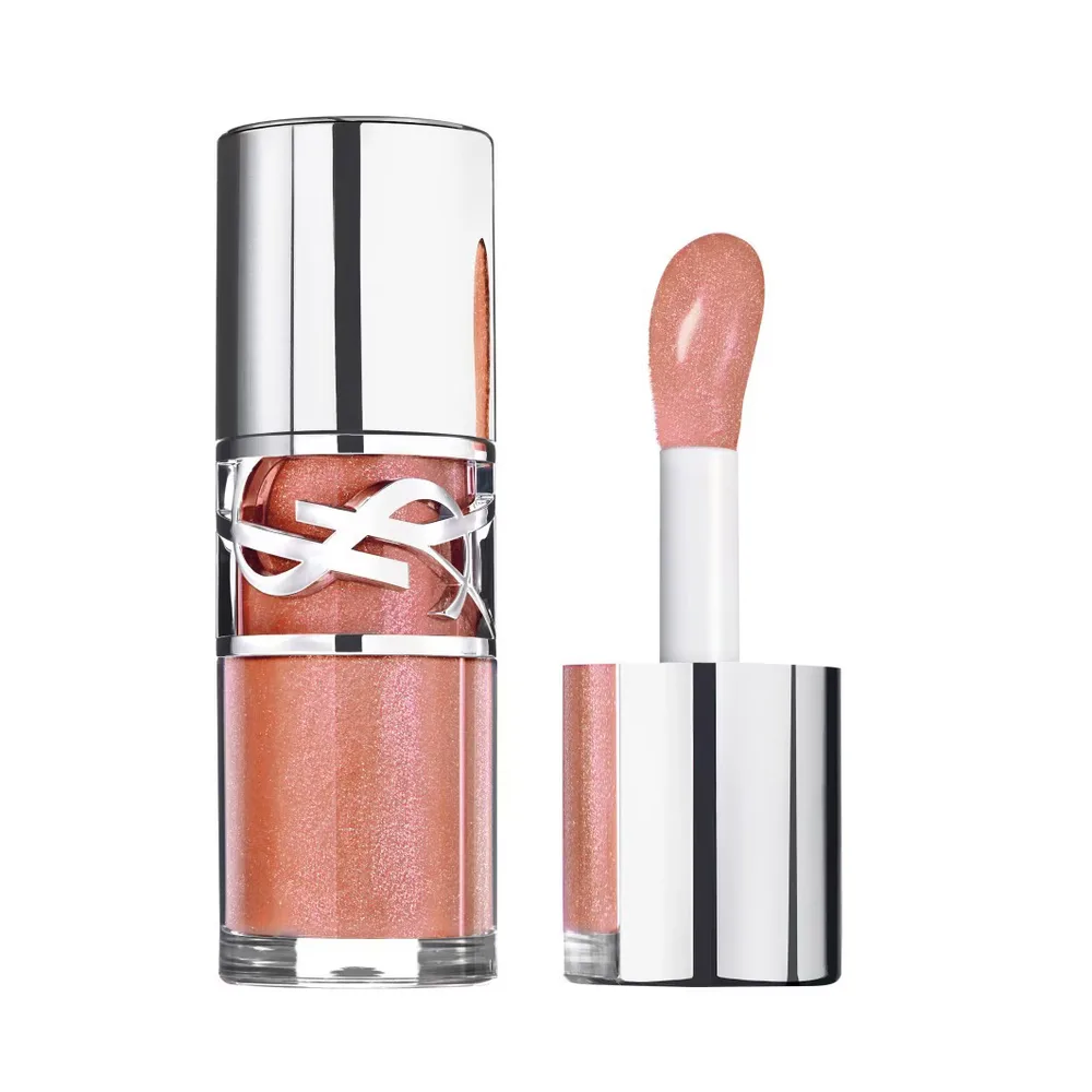 Блеск для губ Yves Saint Laurent Plumping Lip Oil Gloss, оттенок 12 Honey moon. SALE