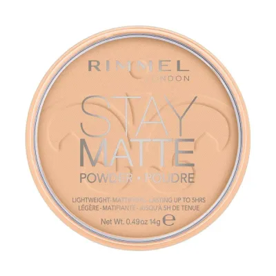 Rimmel London Stay Matte Пудра компактная матирующая, 14 г, оттенок 006 - BEIGE