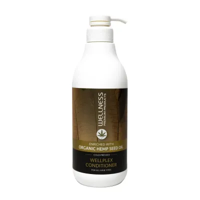 WELLNESS PREMIUM PRODUCTS Wellplex regenerating conditioner for brittle hair 1000 мл