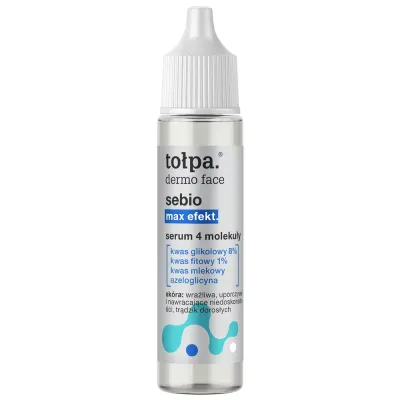 Tolpa Dermo Face Sebio Max Effect сыворотка для лица с 4 молекулами, 20 мл