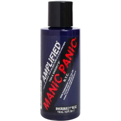Окрашивающий тоник для волос Manic Panic Amplified Rockabilly Blue, 118 мл
