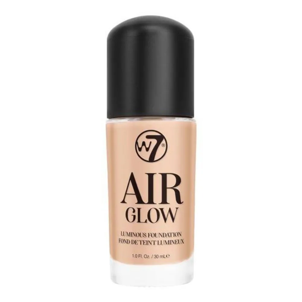 Тональный крем W7 AIR GLOW Foundation ROZSWIETLAJACY PODKLAD, оттенок NATURAL BEIGE