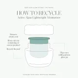Крем для лица KORA Organics Active Algae Lightweight Moisturizer Pod, 50 мл — фото 3