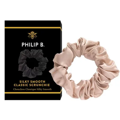 Philip B. Classic Champagne резинка-скранчи для волос, цвет шампань, 1 шт