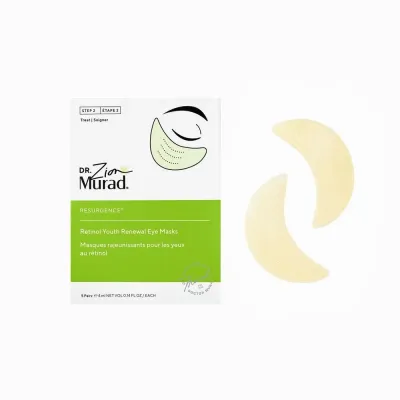 Патчи для глаз Murad Retinol Youth Renewal Eye Masks Platki pod oczy, 1 шт