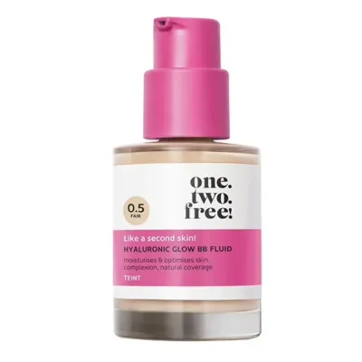 Крем BB one.two.free! Hyaluronic Glow BB Fluid