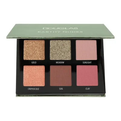 Cien для век Douglas Collection Earthy Nudes Mini Eyeshadow Palette, 7.5 г