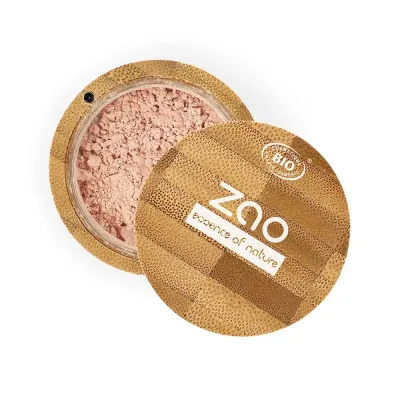 Пудра Zao Bamboo Mineral Silk, оттенок 502 - PINKISH BEIGE