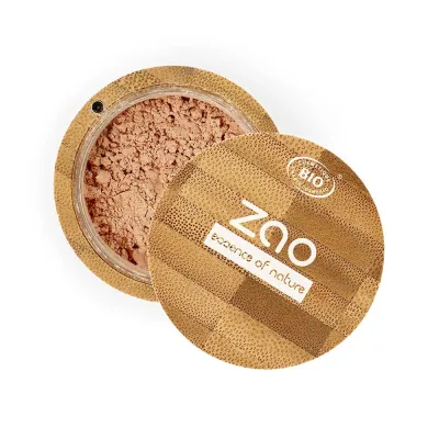 Пудра Zao Bamboo Mineral Silk, оттенок 505 - COFFEE BEIGE