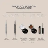 Цвет бровей Morphe BROW TEASE FIBER-INFUSED VOLUMIZING MOUSSE, оттенок BISCOTTI — фото 5