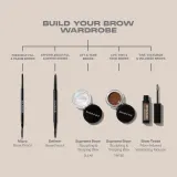 Цвет бровей Morphe BROW TEASE FIBER-INFUSED VOLUMIZING MOUSSE, оттенок MACADAMIA — фото 2